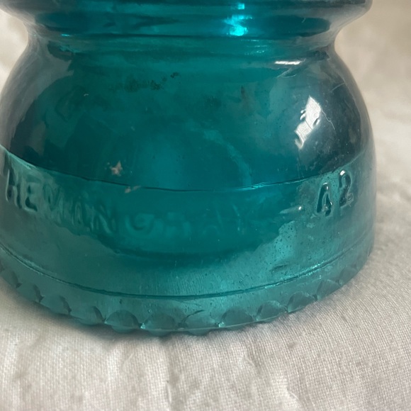Vintage Glass Telephone Insulator - Picture 5 of 7